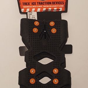 TREX Ice  Traction Devices By Ergodyne 6300 Large Sz 8 to 11 Men's Work Gear